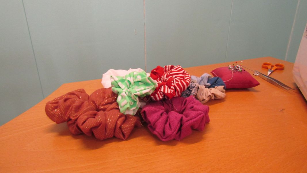 All-you-can-make scrunchies workshop
